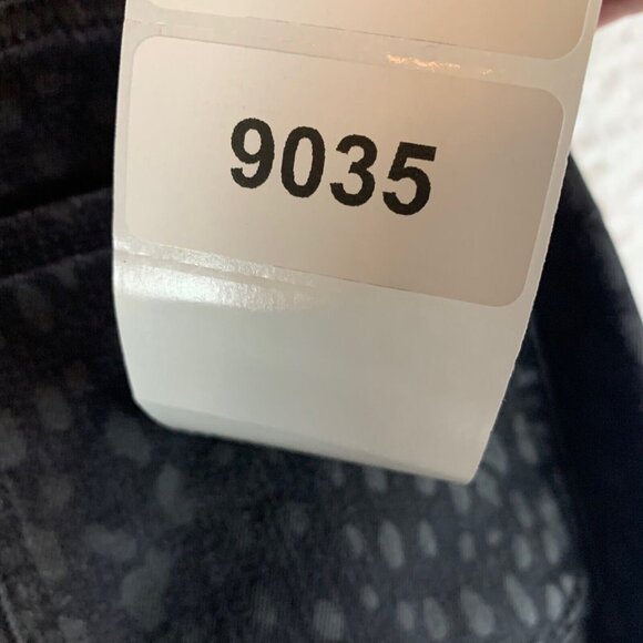 Good American Good Legs Crop Skinny Jeans Black Leopard Print Size 4 / 27 9035‎ - Picture 13 of 13